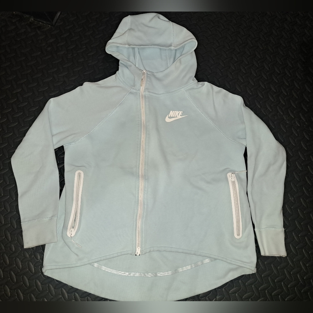 Nike Sky Blue Full-Zip Hoodie